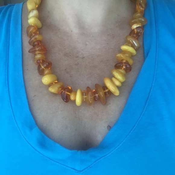 OLD BALTIC AMBER BUTTERSCOTCH GORGEOUS GENUINE - Picture 4 of 8